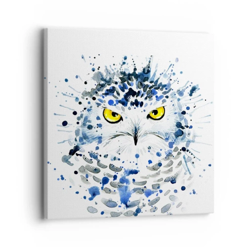 Lærredstryk - Billede på lærred - Lige i øjnene - 30x30 cm
