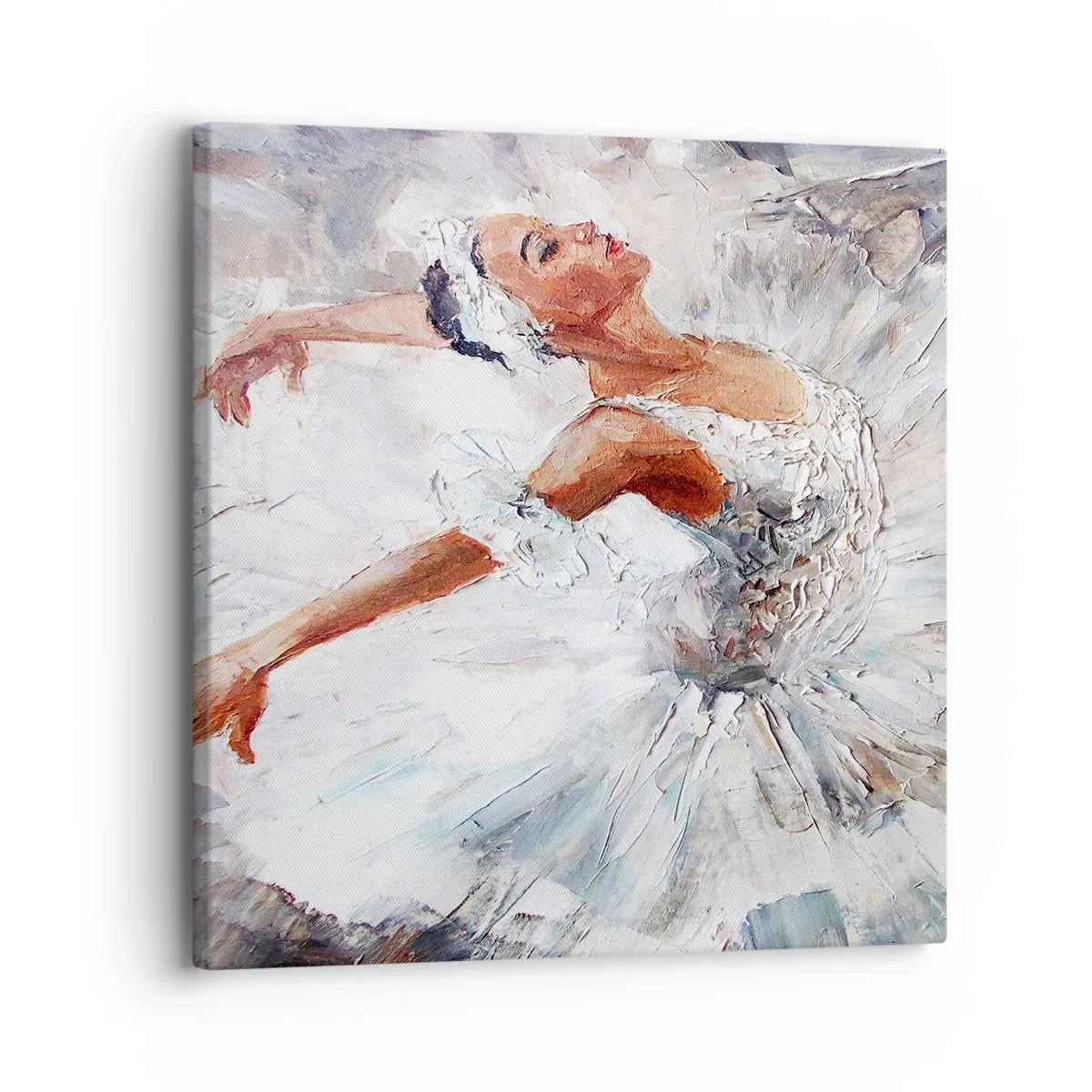Lærredstryk - Billede på lærred - Blød og let som tyl - 30x30 cm