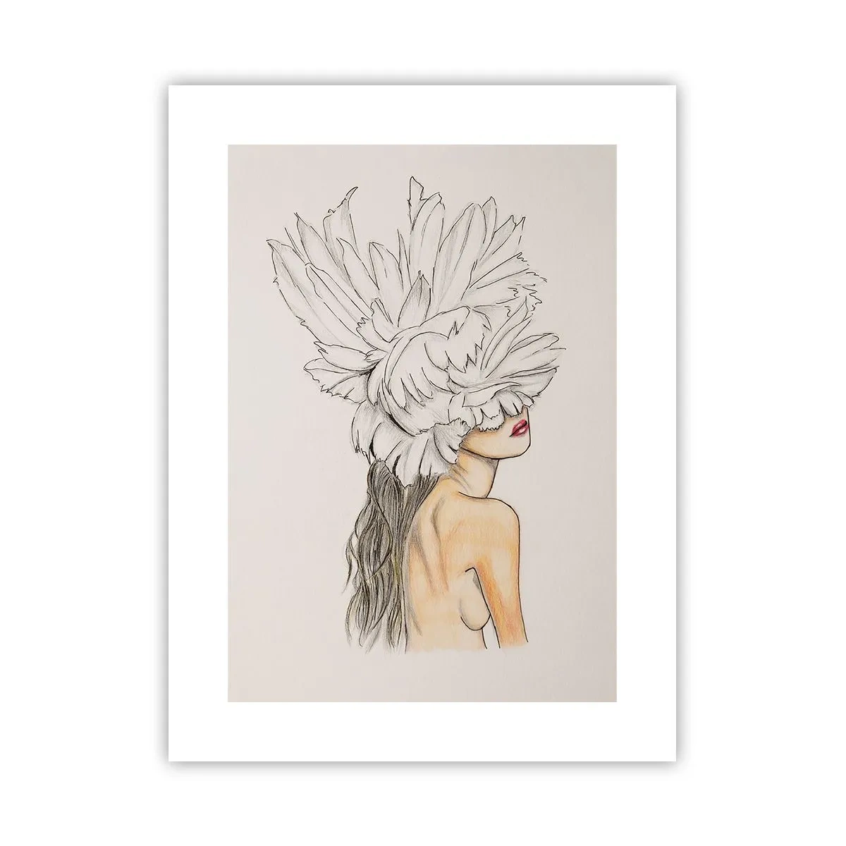 Plakat - Skønhed kronet - 30x40 cm