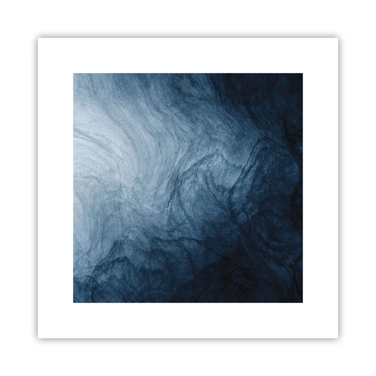 Plakat - Ind i dybet - 30x30 cm