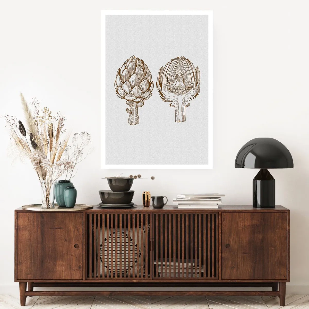 Plakat - Lektion i anatomi - 30x40 cm