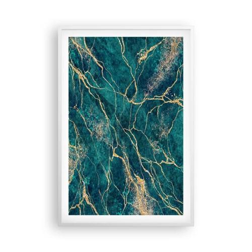 Plakat i hvid ramme - Guldåre - 61x91 cm