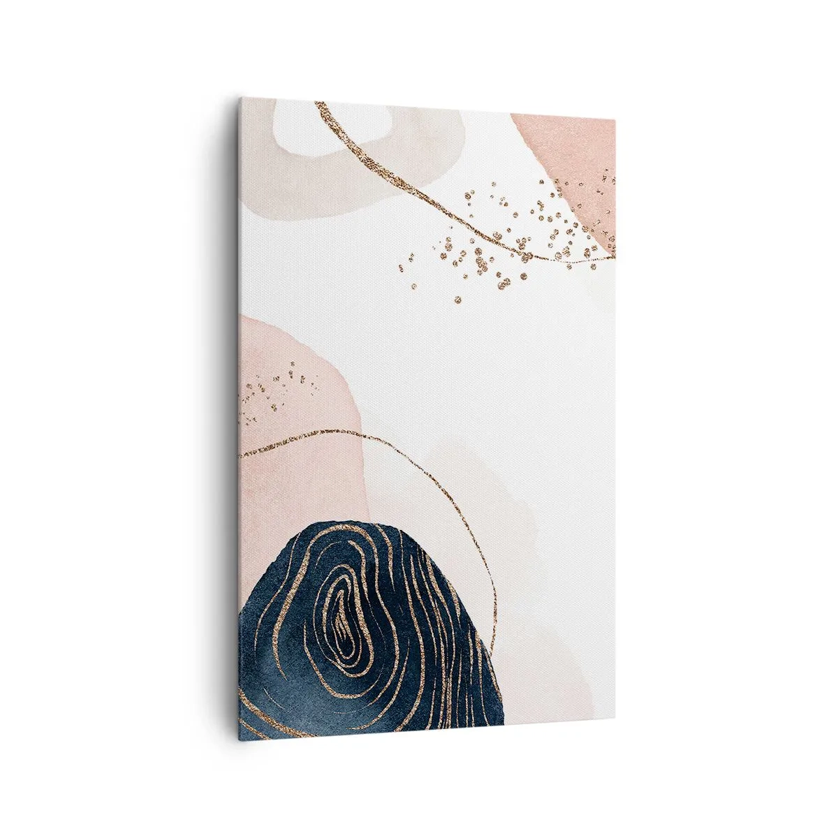 Lærredstryk - Billede på lærred - Alt flyder - 80x120 cm