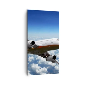 Lærredstryk - Billede på lærred - Kom væk fra det hele - 65x120 cm
