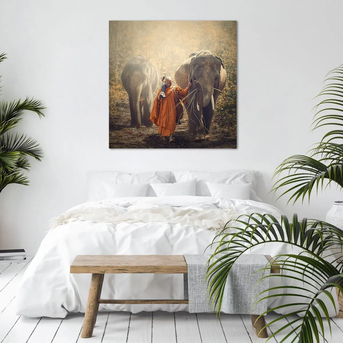 Lærredstryk - Billede på lærred - Fuld forståelse - 60x60 cm