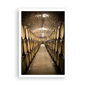 Plakat - I en murstenskælder - 70x100 cm