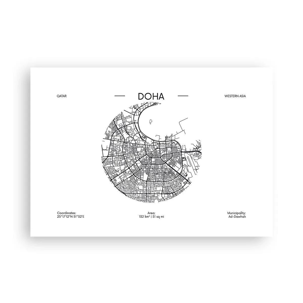 Plakat - Dohas anatomi - 100x70 cm