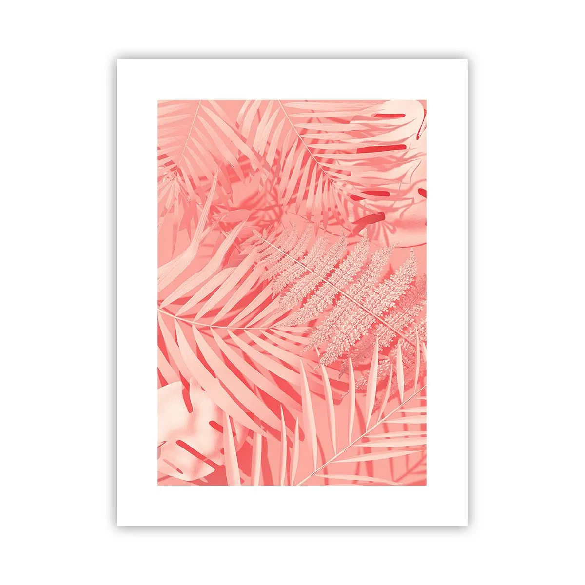 Plakat - Lyserødt koncept - 30x40 cm