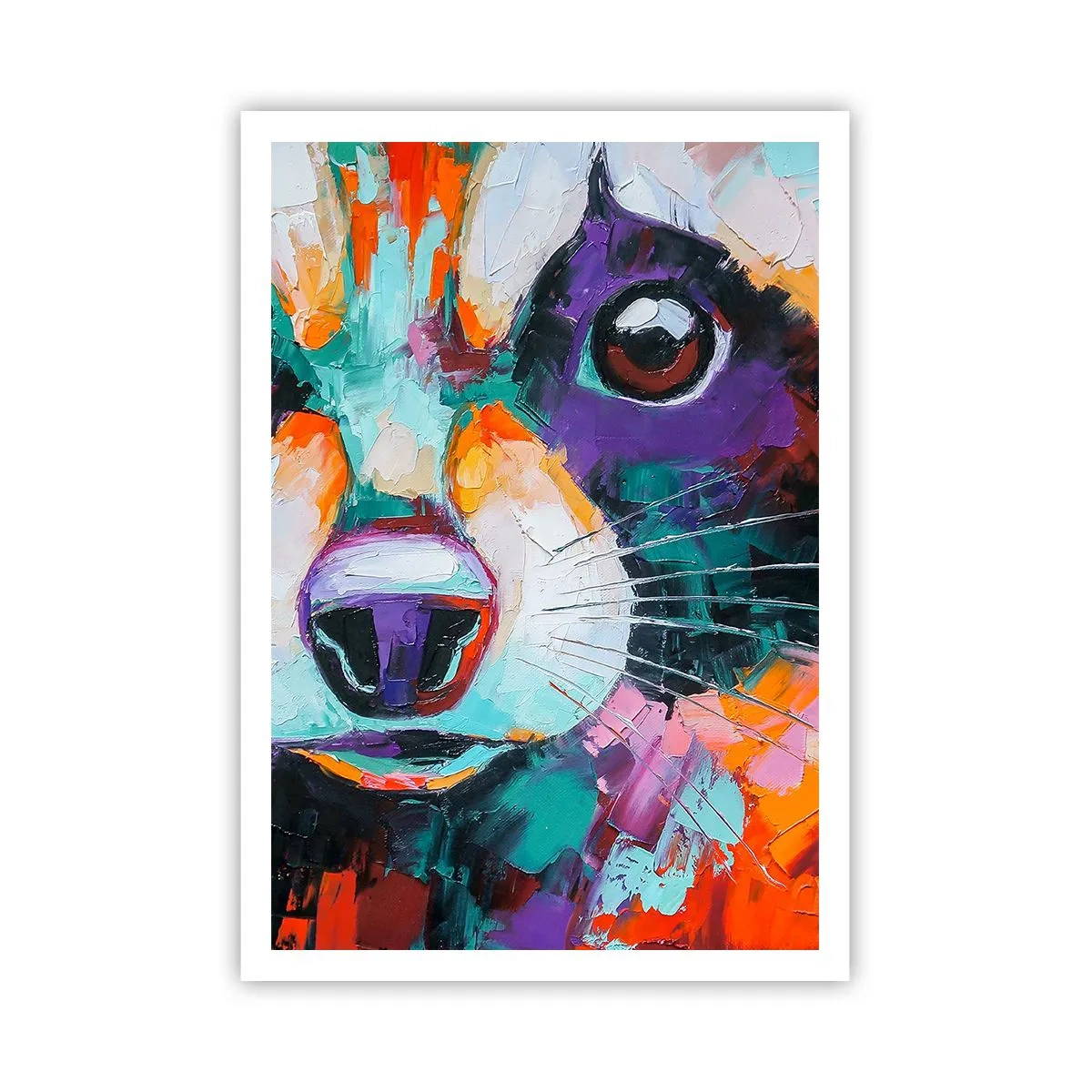 Plakat - Kun gode følelser - 70x100 cm