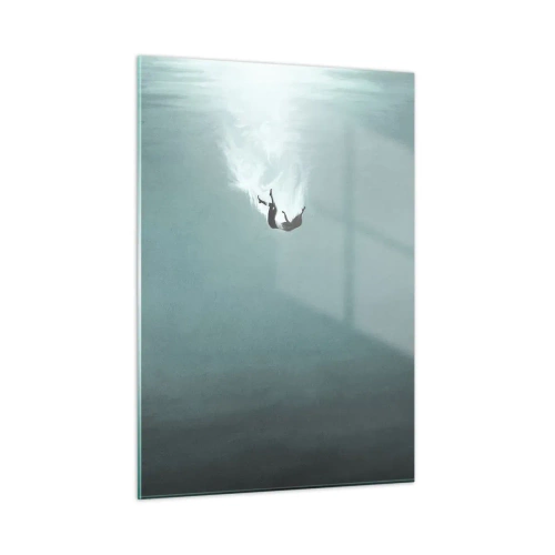 Billede på glas - I havets favntag - 50x70 cm