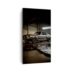 Lærredstryk - Billede på lærred - Tilbage til fortiden - 45x80 cm