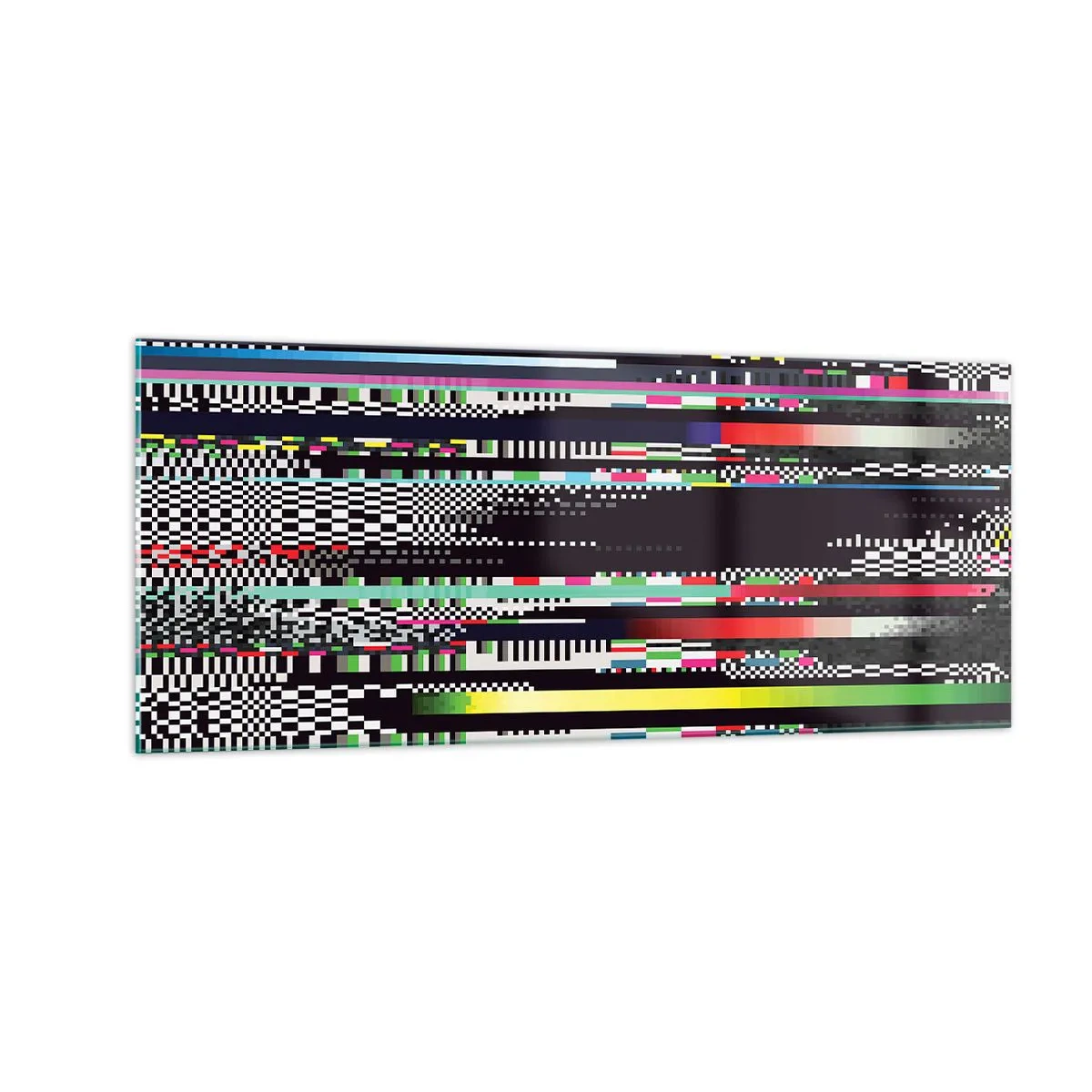 Billede på glas - Det kontrollerede billede af virkeligheden - 100x40 cm