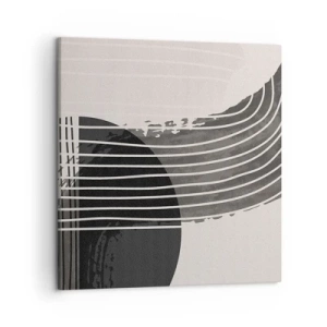 Lærredstryk - Billede på lærred - Derhen og tilbage - 50x50 cm