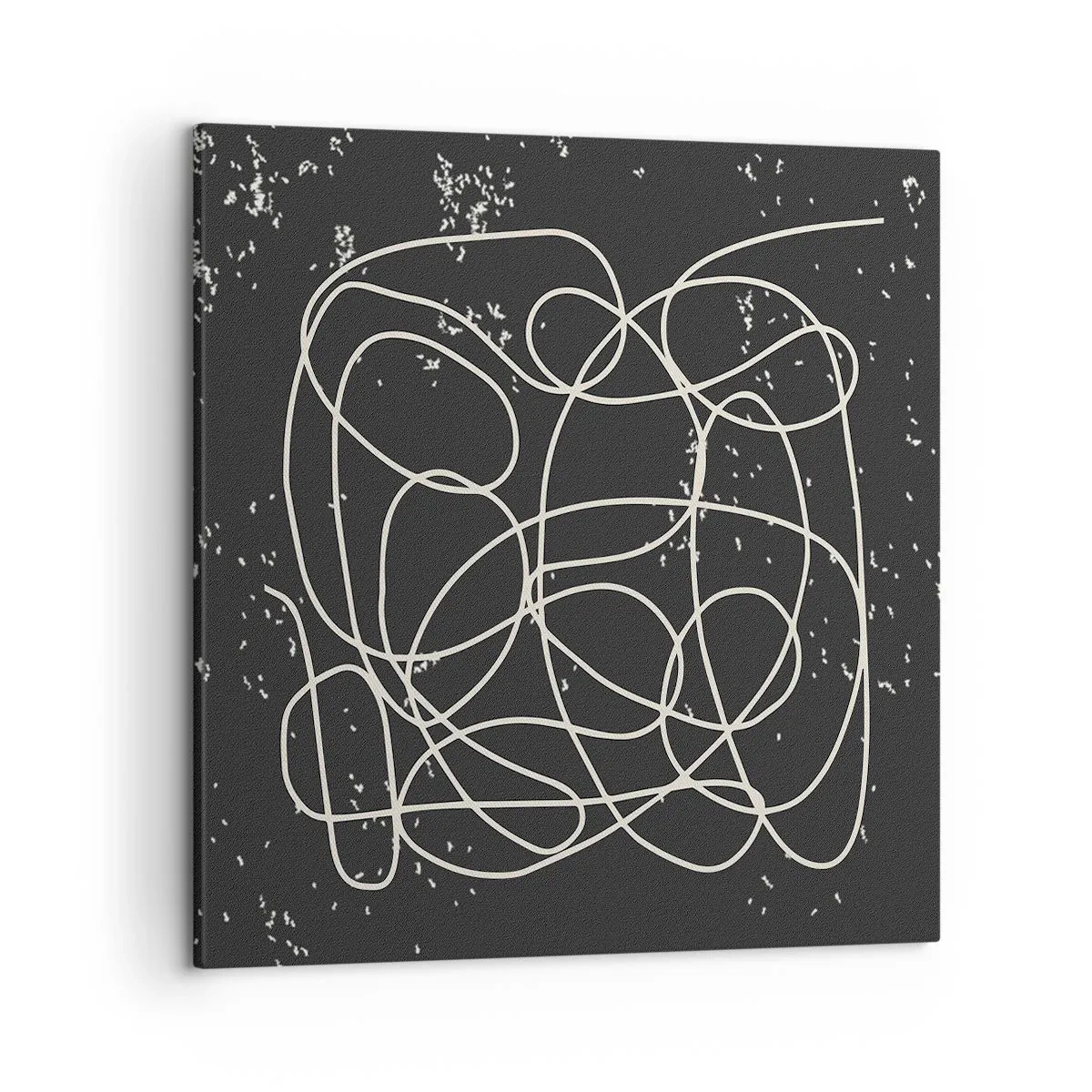 Lærredstryk - Billede på lærred - Vandrende tanker - 50x50 cm