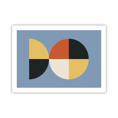 Plakat - Se og tæl - 70x50 cm