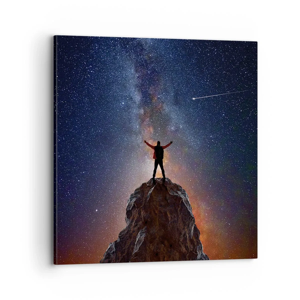 Lærredstryk - Billede på lærred - Magten er hos mig! - 70x70 cm