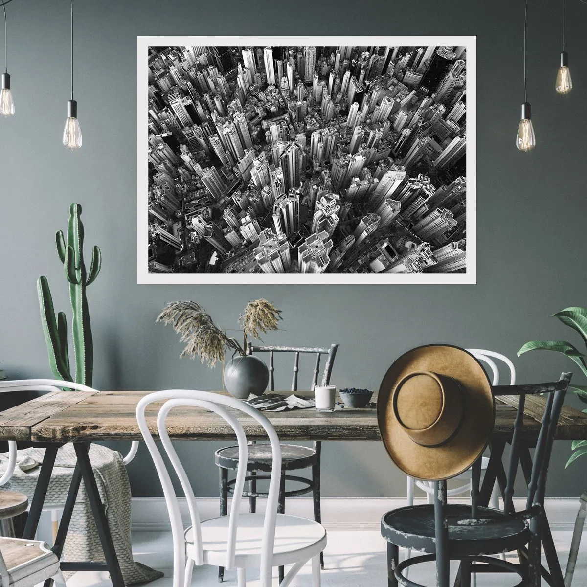 Plakat - Stadig højere og højere - 70x50 cm