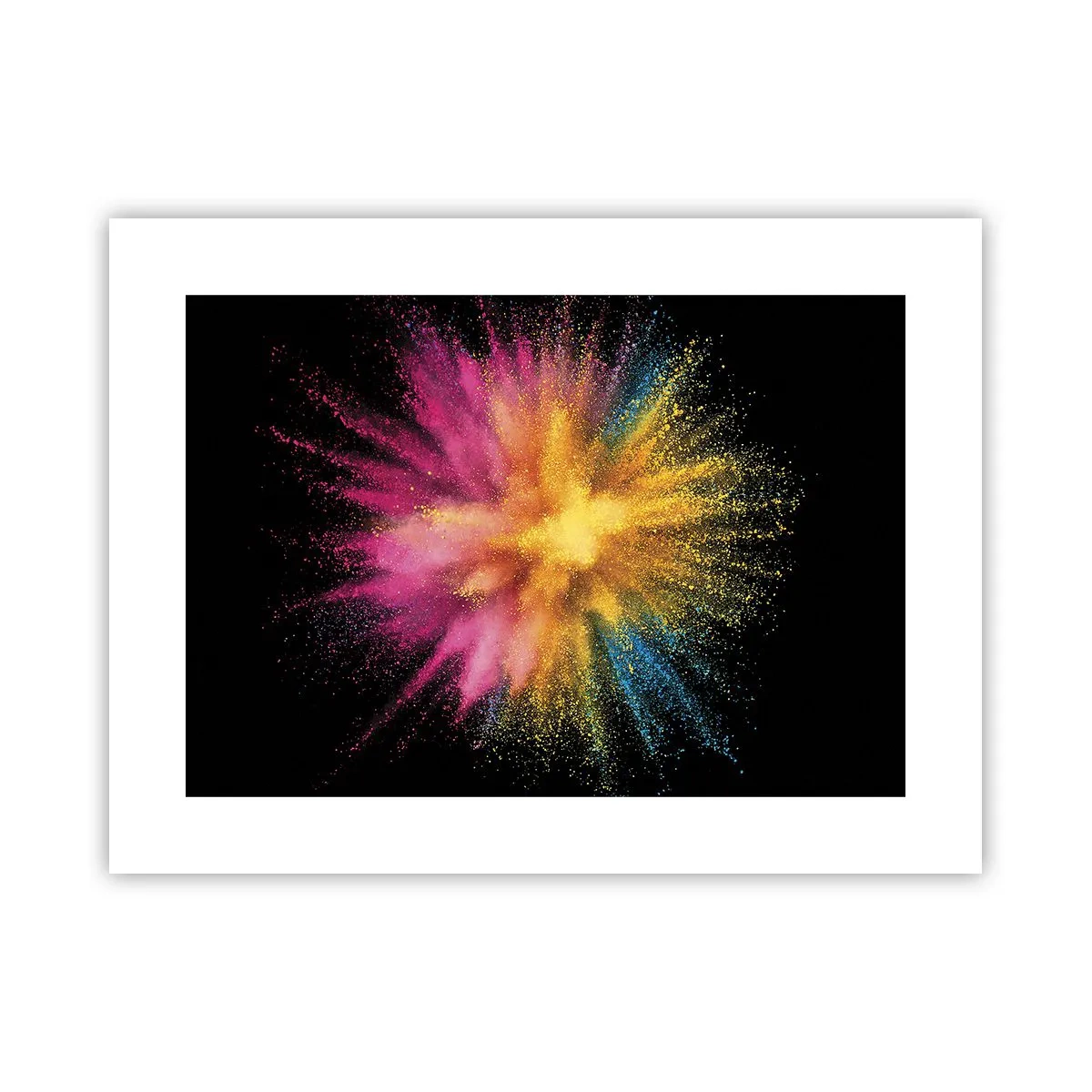 Plakat - Farvernes fødsel  - 40x30 cm