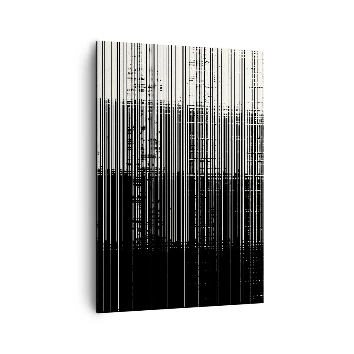 Lærredstryk - Billede på lærred - Bølger og vibrationer - 70x100 cm