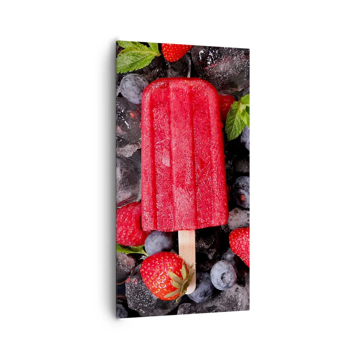 Lærredstryk - Billede på lærred - En smag af varm sommer - 65x120 cm