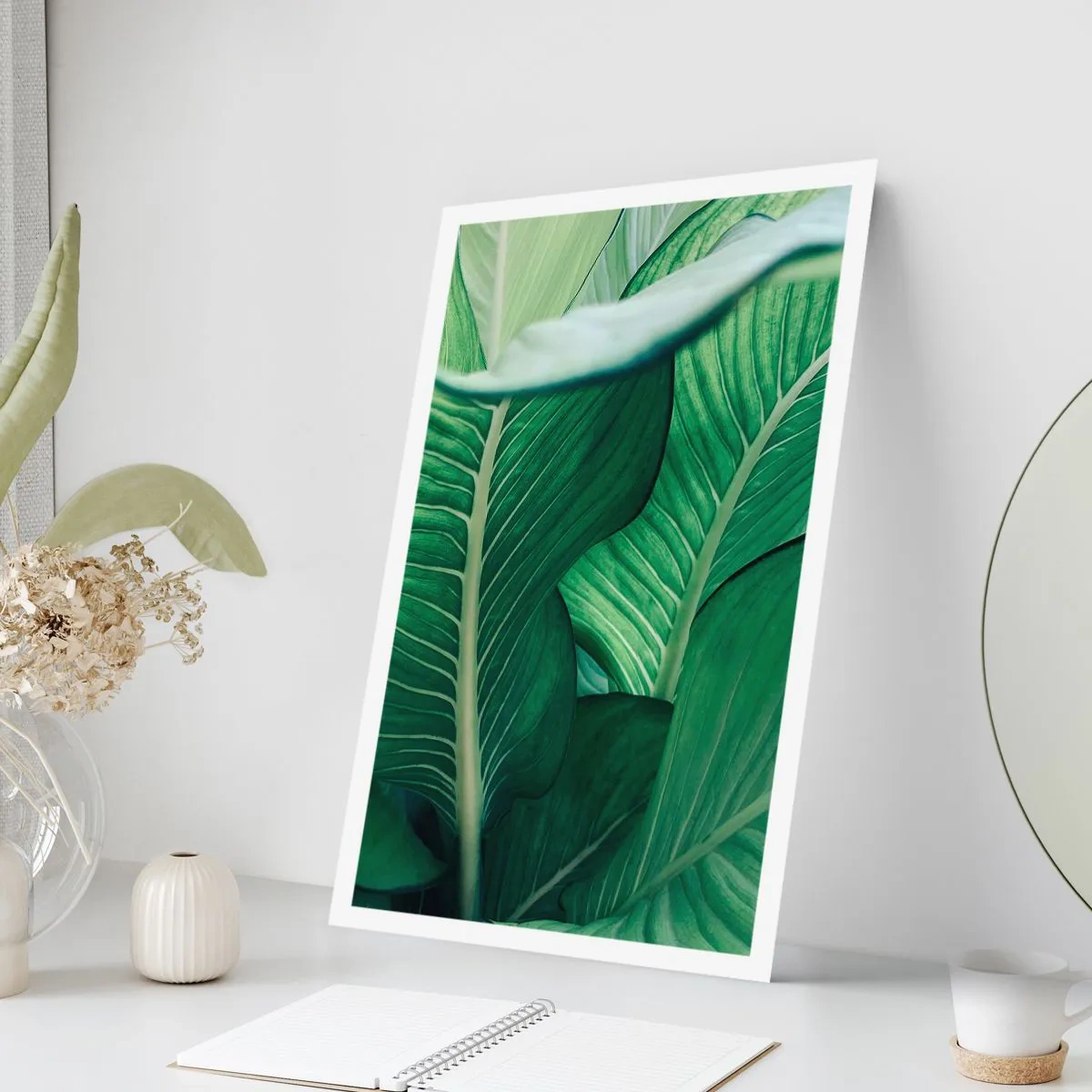 Plakat - Livet er intenst grønt - 61x91 cm