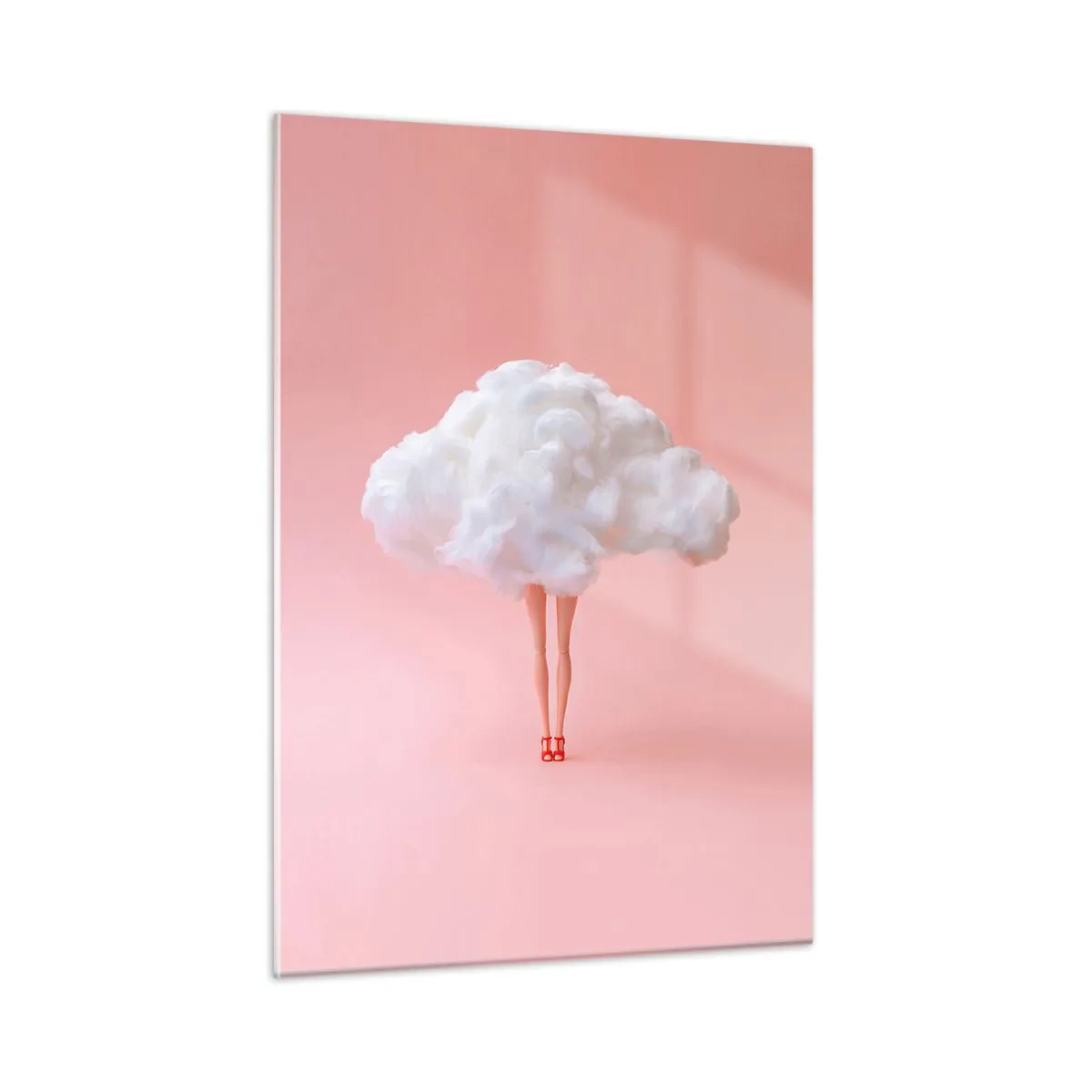 Billede på glas - Et sødt løfte - 50x70 cm