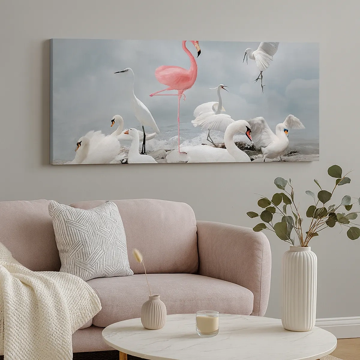 Lærredstryk - Billede på lærred - Hvor kommer jeg fra? - 30x30 cm