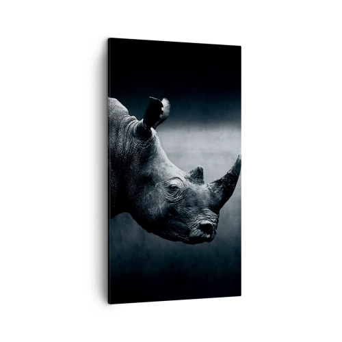 Lærredstryk - Billede på lærred - Højre profil - 45x80 cm