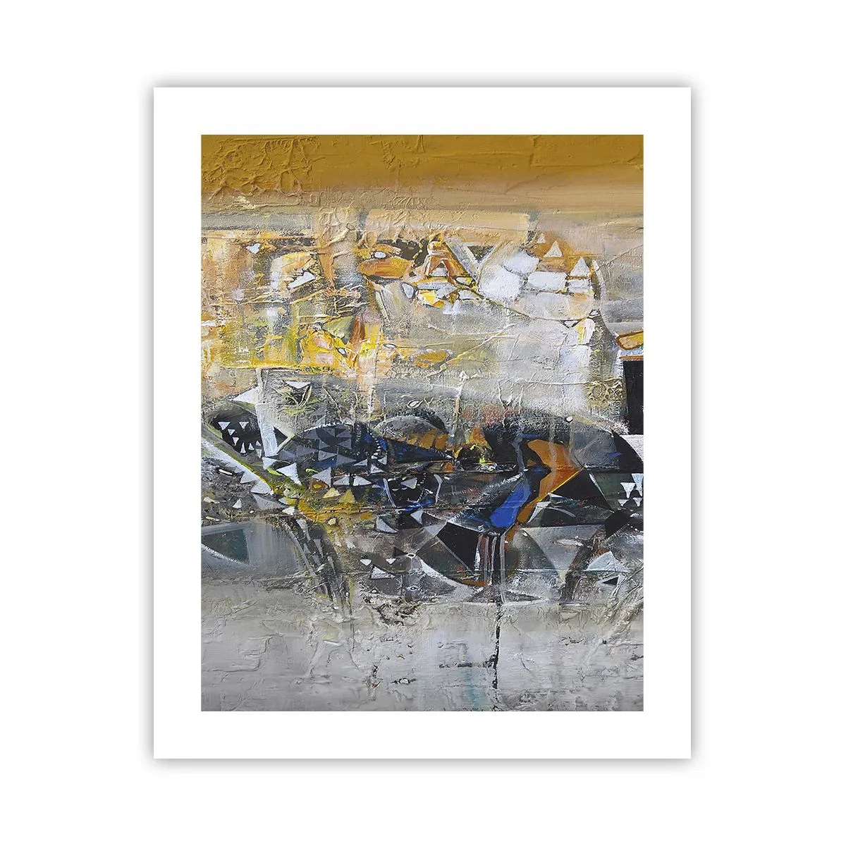 Plakat - Alt vil falde på plads - 40x50 cm