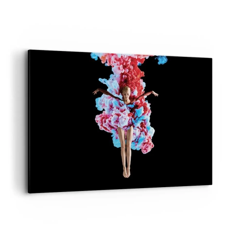 Lærredstryk - Billede på lærred - I fuld blomstring - 100x70 cm