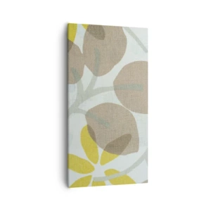 Lærredstryk - Billede på lærred - Komposition i solskinnet - 55x100 cm