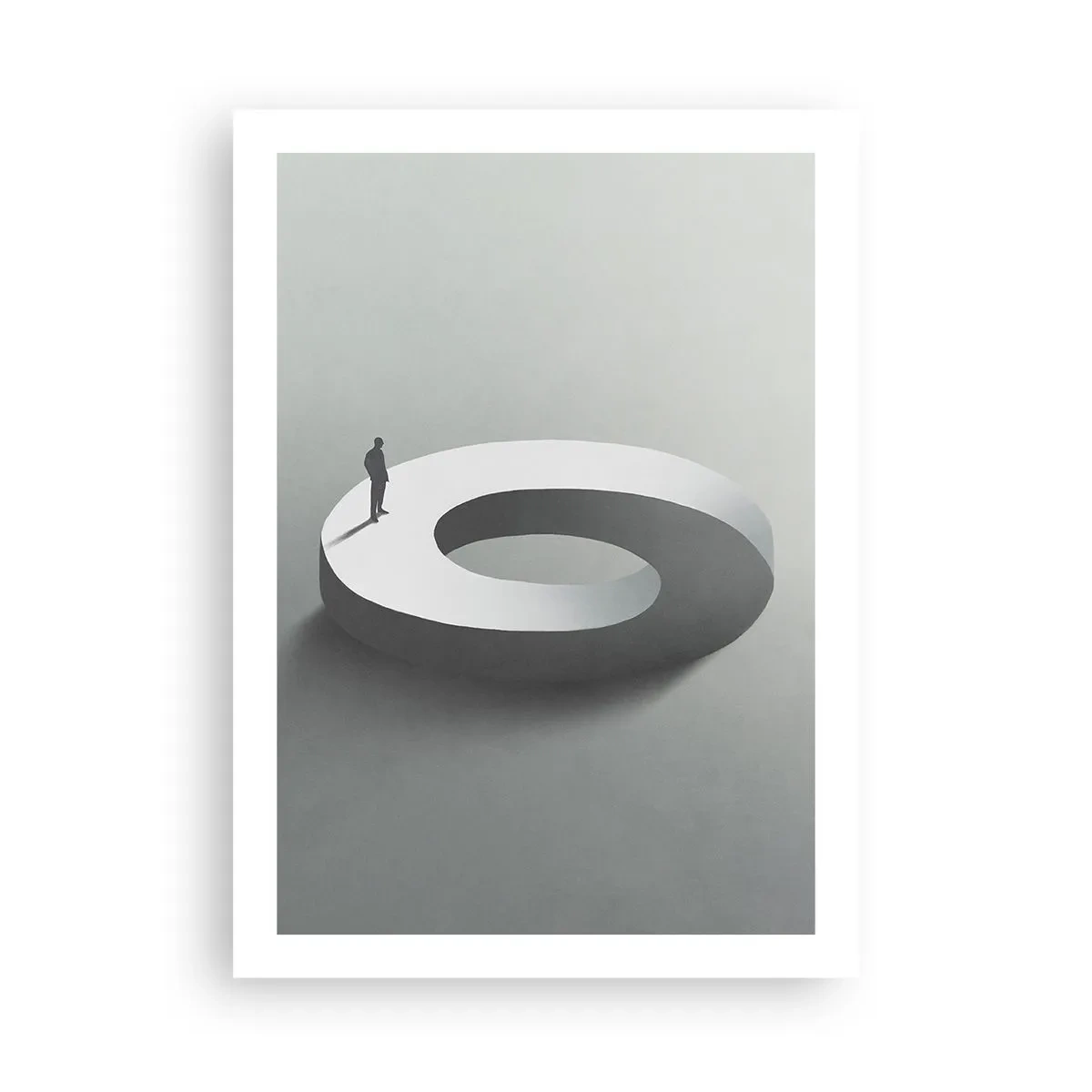 Plakat - Og vær klog - 50x70 cm