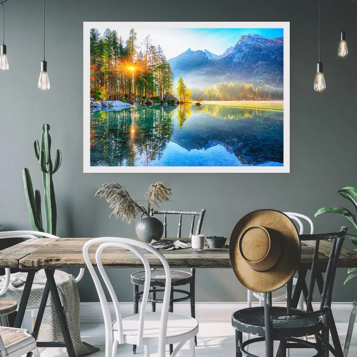 Plakat - Majestæt og sødme - 50x40 cm