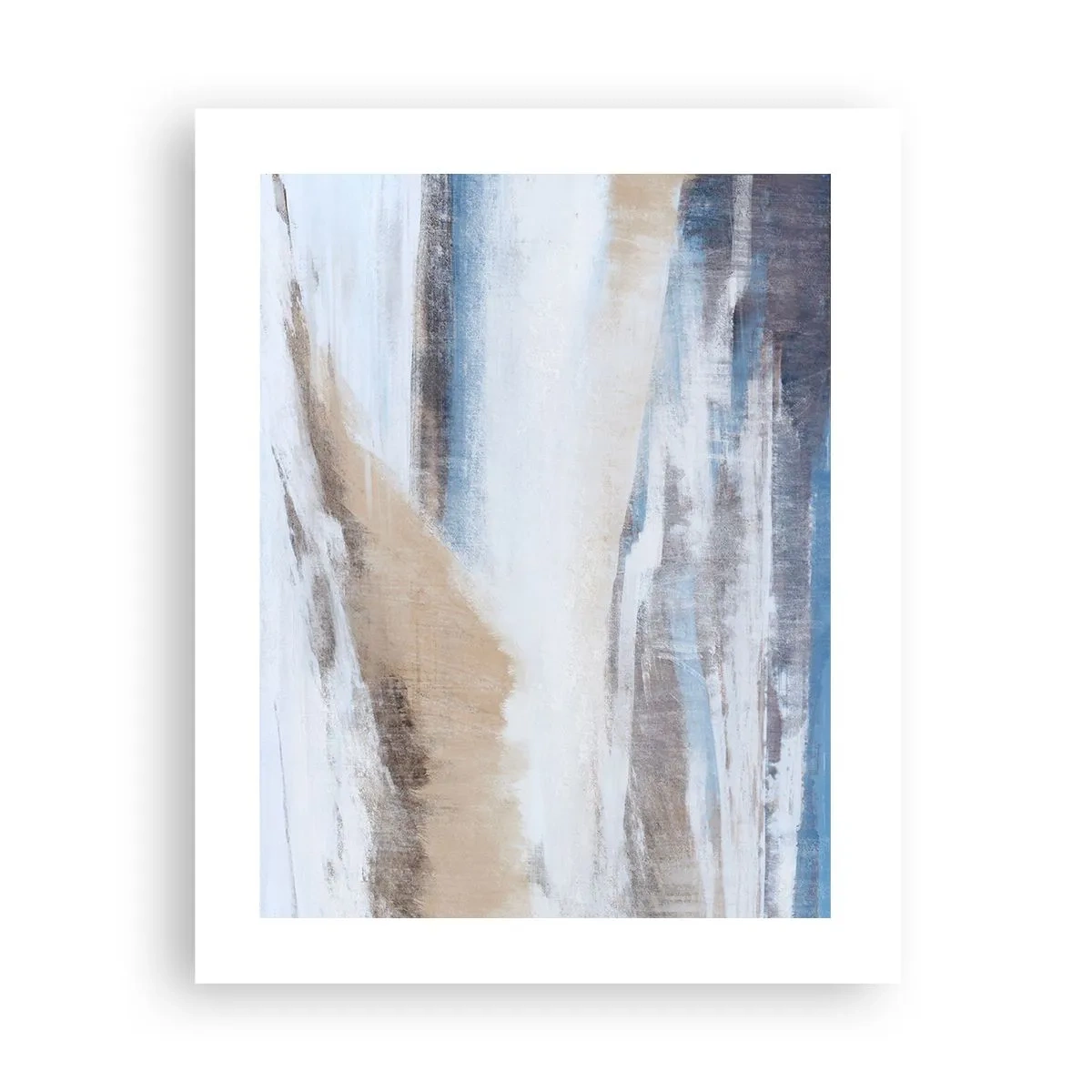 Plakat - Vinterkomposition - 40x50 cm