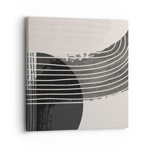 Lærredstryk - Billede på lærred - Derhen og tilbage - 30x30 cm