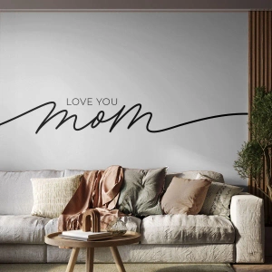 Fototapet Premium Sand - Stor følelse - Typografi, Bekræftelse, Maxim - 100x70 cm