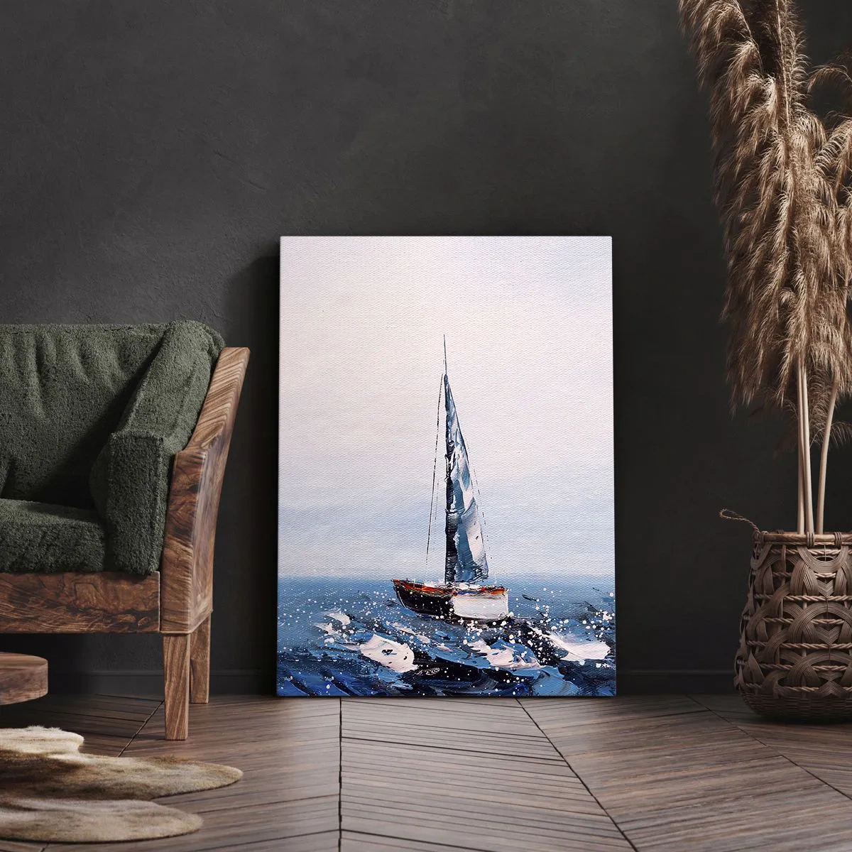 Lærredstryk - Billede på lærred - Vindens broderskab - 50x70 cm