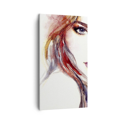 Lærredstryk - Billede på lærred - Vademecum - følg mig - 45x80 cm