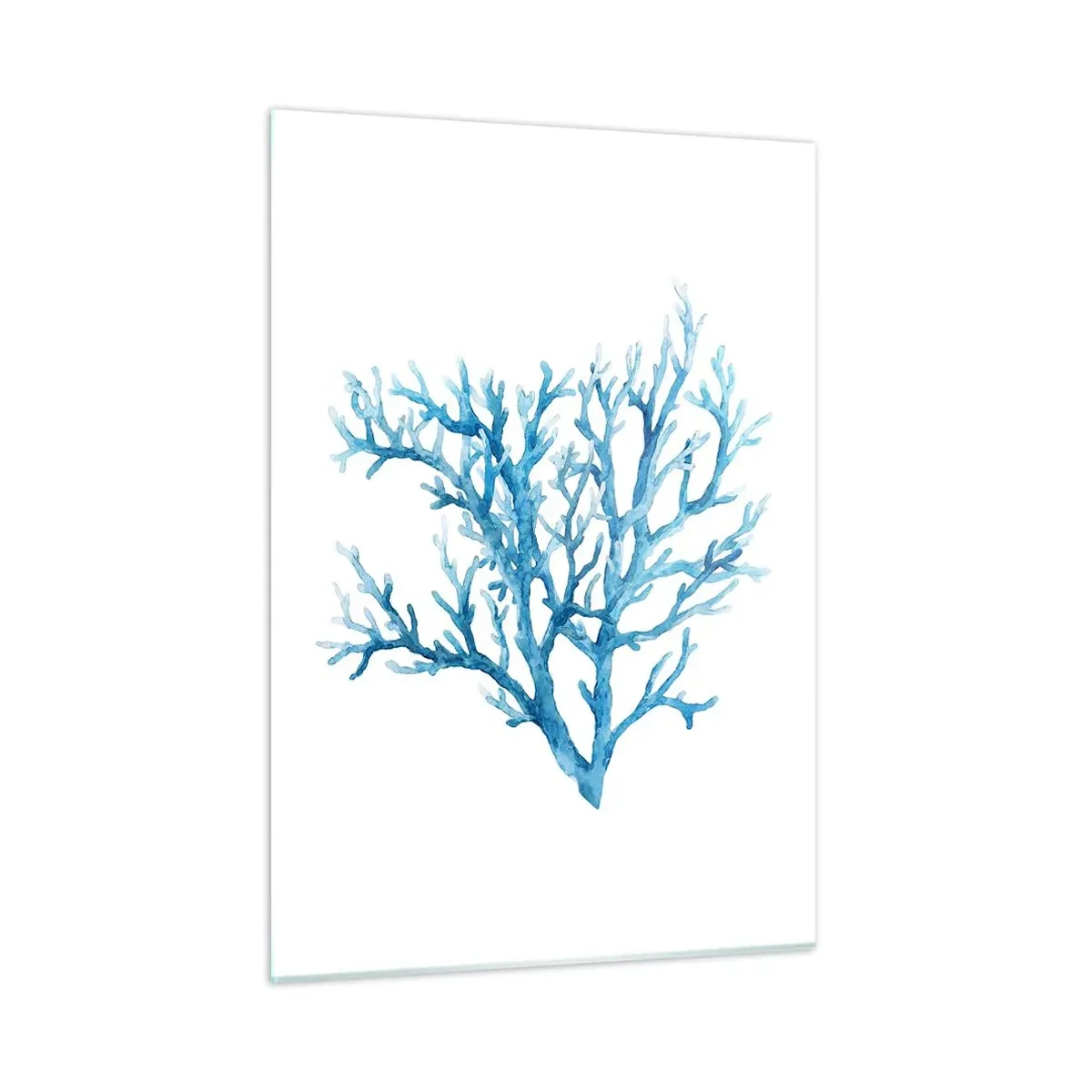 Billede på glas - Marint filigran - 50x70 cm