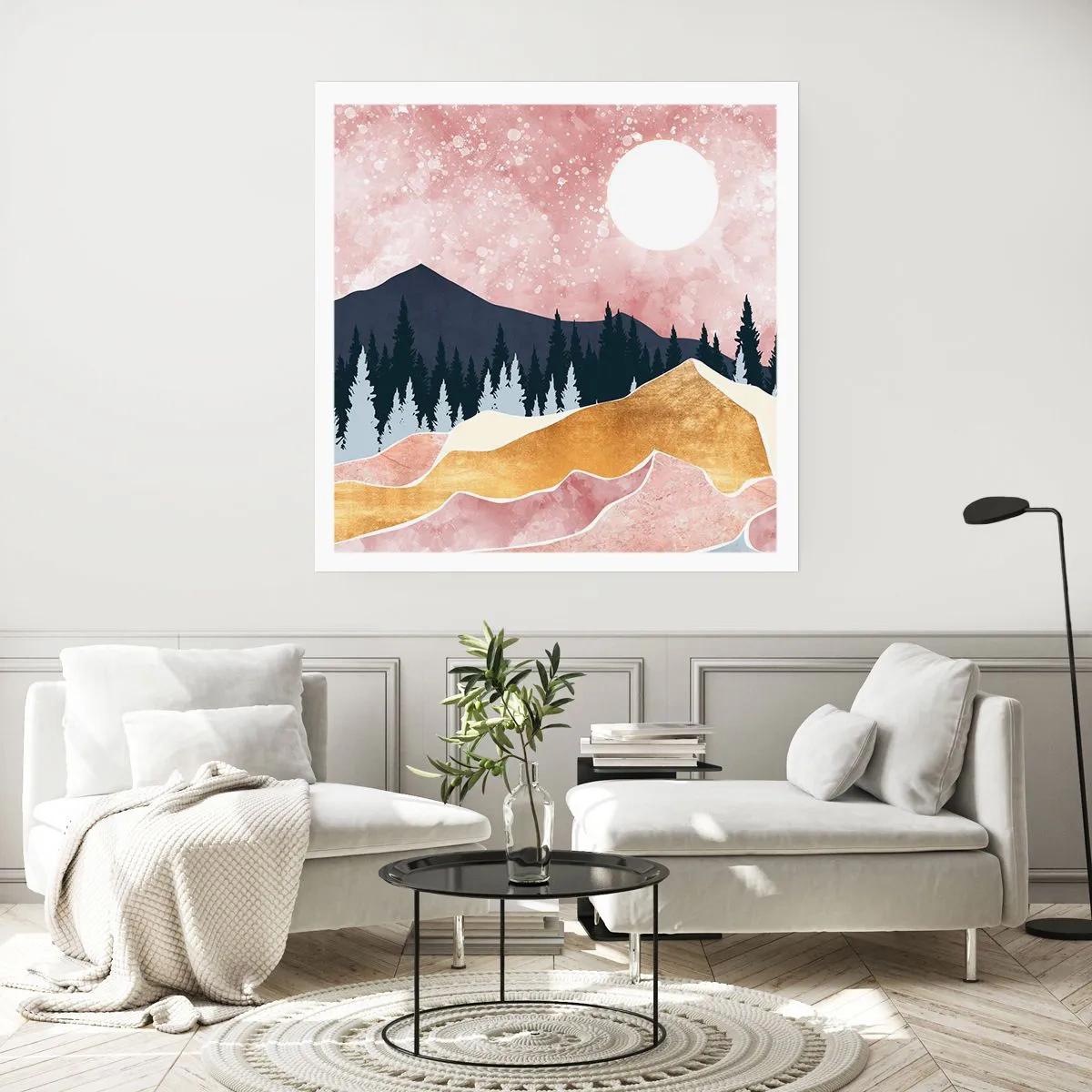 Plakat - Nattevagt - 50x50 cm