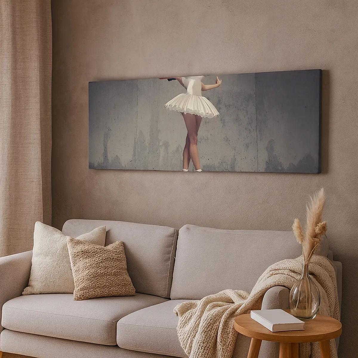 Lærredstryk - Billede på lærred - Let som en fugl - 30x30 cm