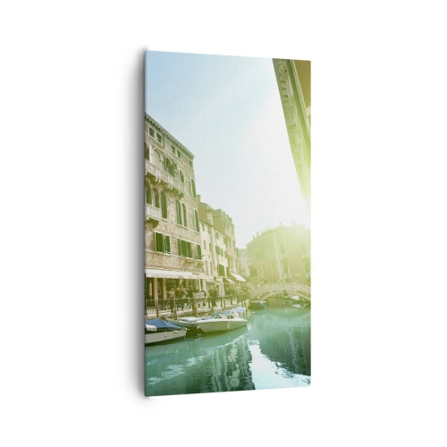 Lærredstryk - Billede på lærred - Venedig - Amore Mio - 65x120 cm