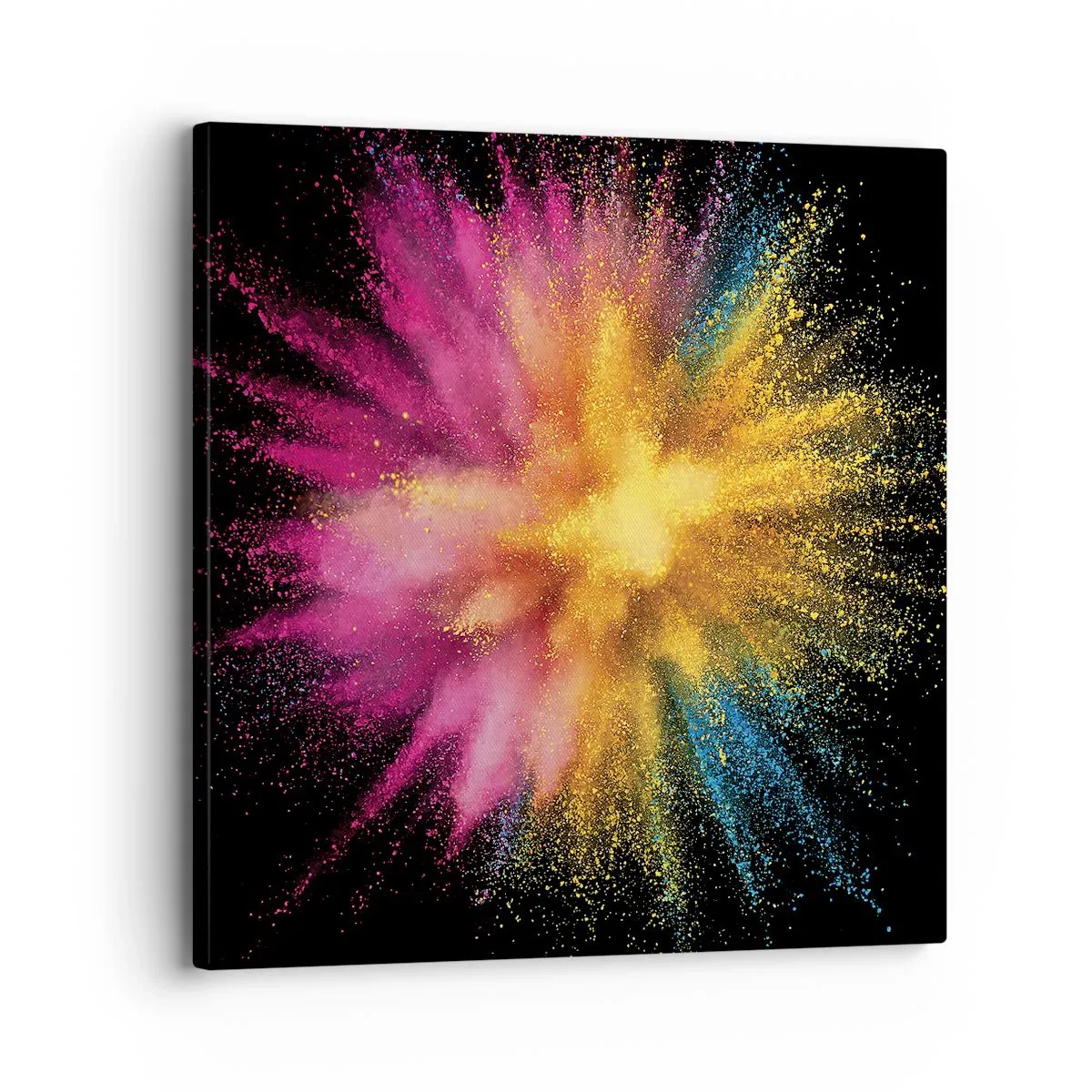 Lærredstryk - Billede på lærred - Farvernes fødsel - 30x30 cm