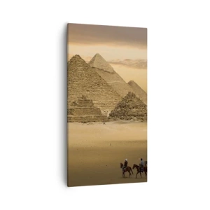 Lærredstryk - Billede på lærred - Uændret i tusindvis af år - 55x100 cm