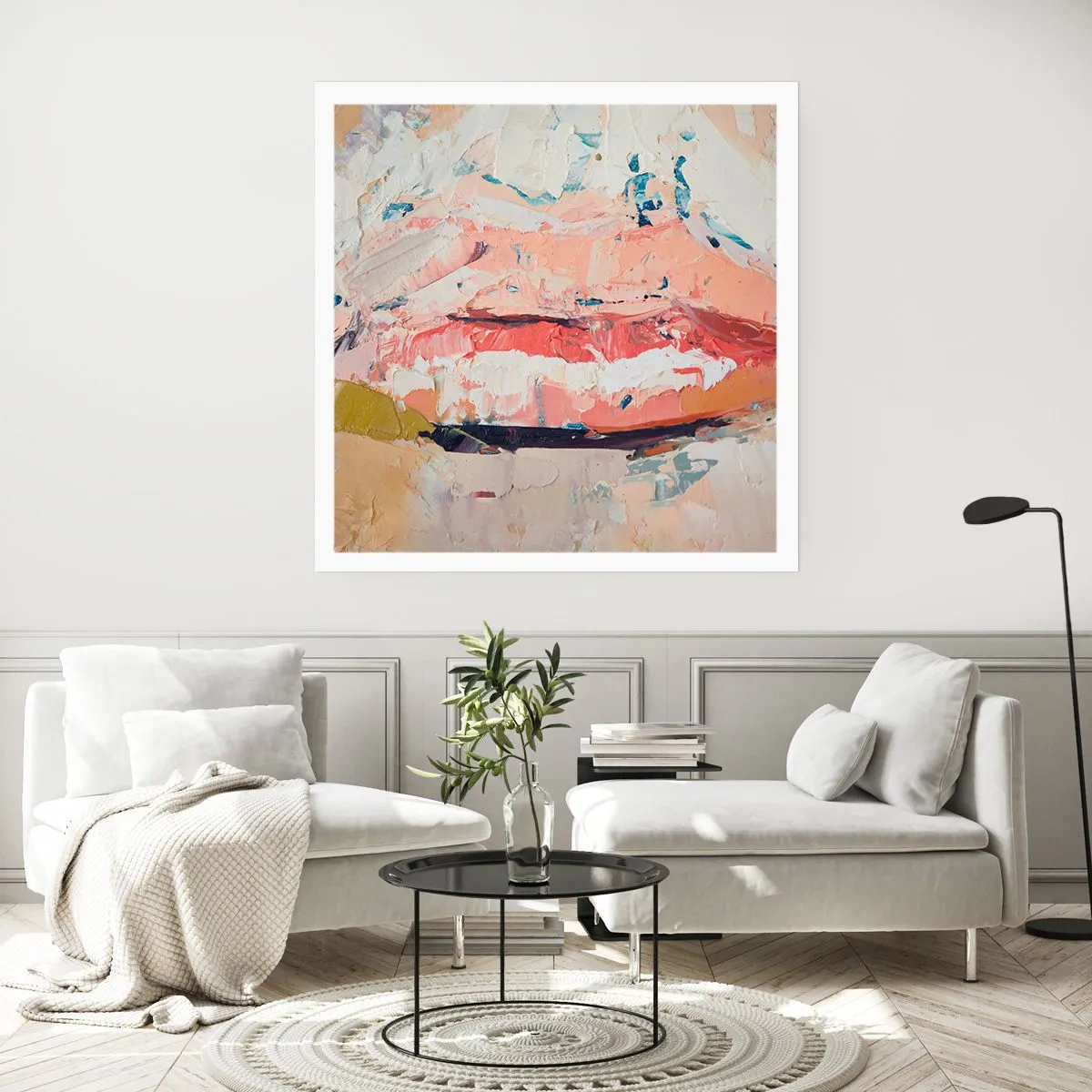 Plakat - Vækker sanserne - 60x60 cm