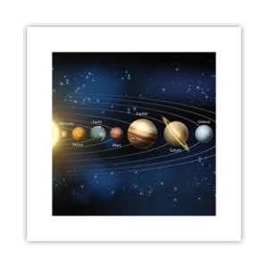 Plakat - En ud af ti - 30x30 cm