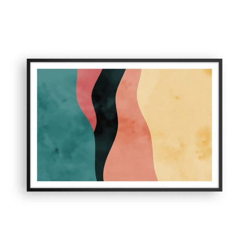 Plakat i sort ramme - Kompatibel manglende overholdelse - 91x61 cm