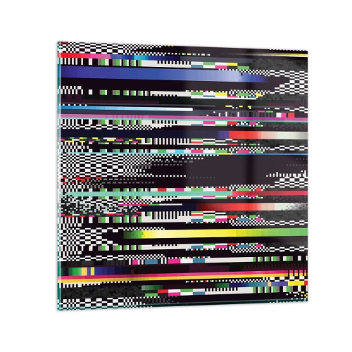 Billede på glas - Det kontrollerede billede af virkeligheden - 50x50 cm