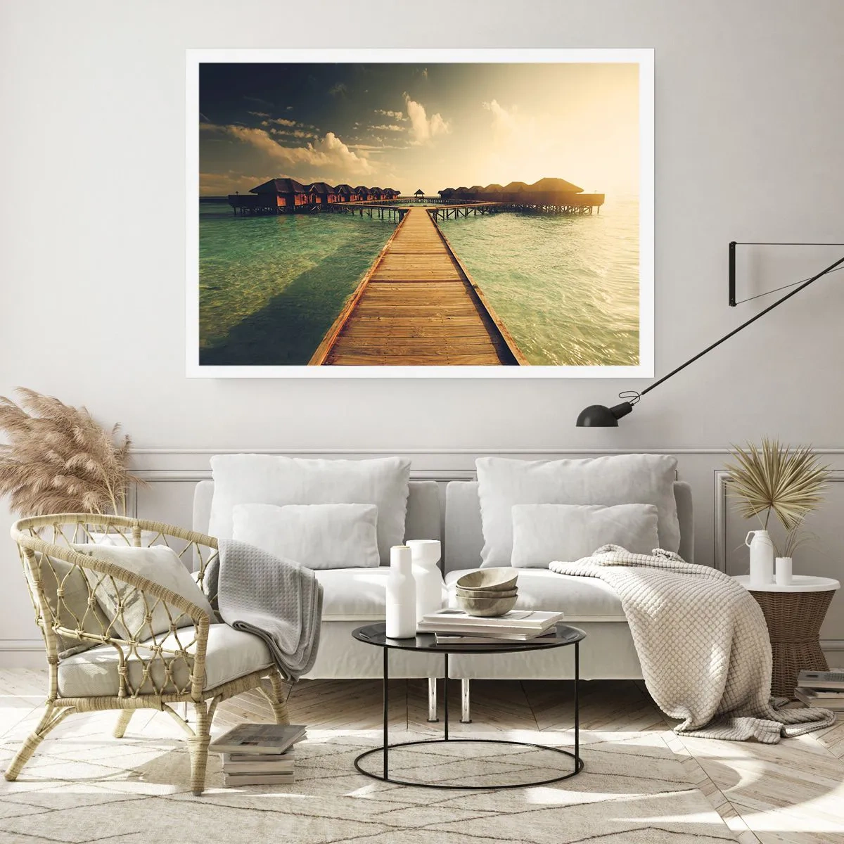 Plakat - En varm invitation - 40x30 cm