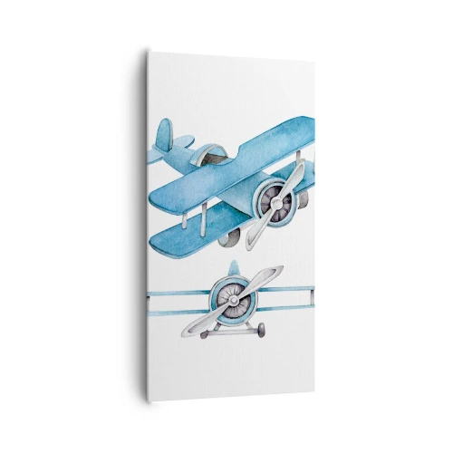 Lærredstryk - Billede på lærred - En født vinder - 65x120 cm